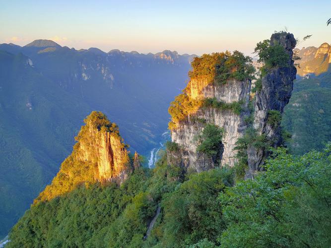 柴埠溪主要景点(柴埠溪风景图片)