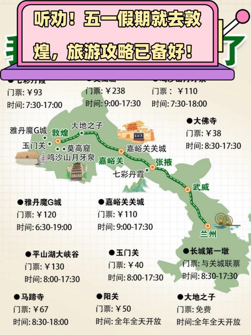 关于莫高窟旅游攻略路线