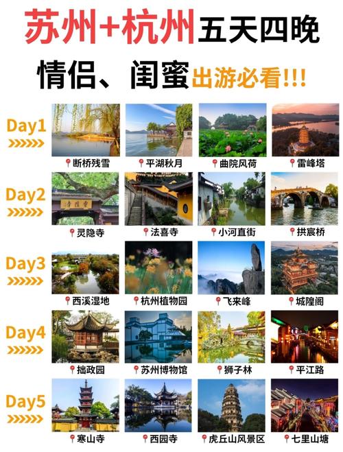 杭州 苏州 旅游攻略自由行攻略(杭州苏州旅游攻略六日游自由行)