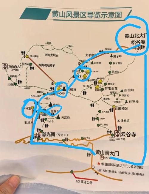 黄山5天4夜自助游攻略(黄山5天4夜自助游攻略图)