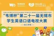 ＂韦博杯＂第二十一届英语口语电视大赛火热报名中