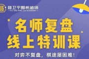 好课不停 聂卫平围棋精推名师复盘线上特训课