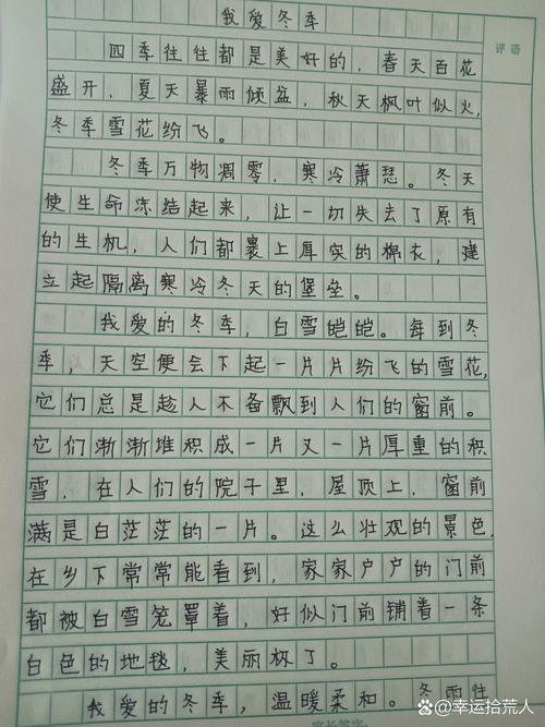 哀伤冬季随笔范文