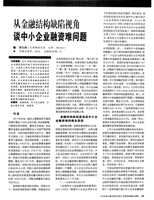 浅析云南中小企业融资环境问题及对策