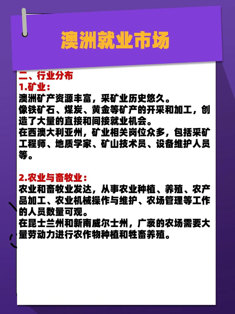 澳大利亚热门专业就业前景