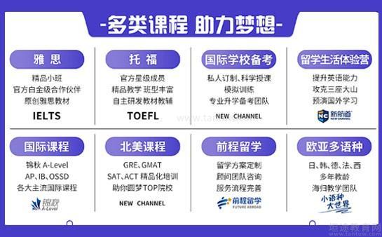 无锡新航道英语课程体系