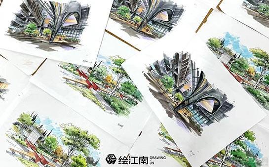 绘江南学员作品